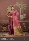 Kontessa Pichwai By Rajtex Tussar Silk Handloom Weaving Sarees Best Wholesale Shop In Surat